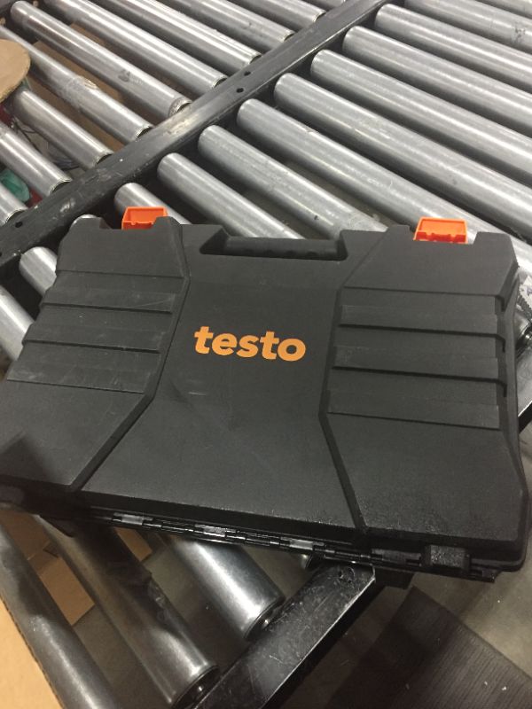 Photo 1 of Testo 557s Kit I App Operated Digital Manifold, 2 x 115i Pipe Clamp Thermometer, 1 x 552i Micron Gauge I for HVAC Systems – with Bluetooth