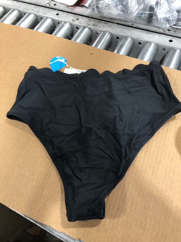Photo 1 of Cupshe women's high waisted black swimsuit size XXL