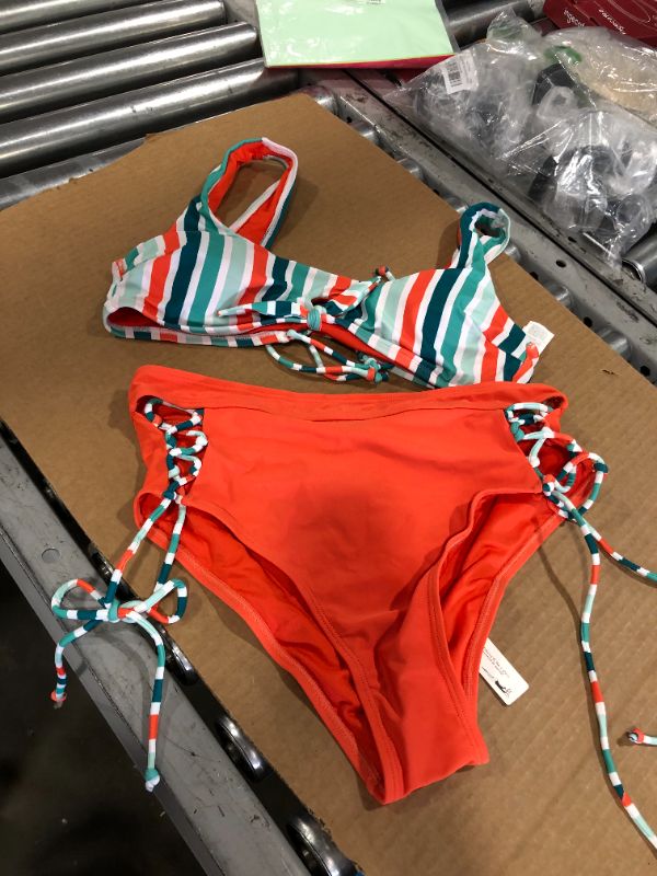 Photo 1 of Cupshe women's 2 pieces swim suit size L