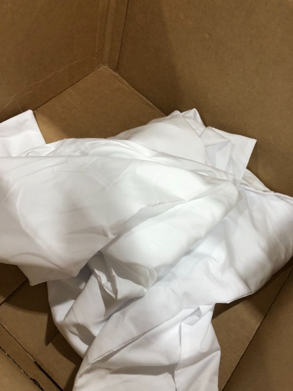 Photo 1 of  King Size Soft Quilted Down Alternative Comforter ,Winter Summer Warm Fluffy,White,90x102 inches