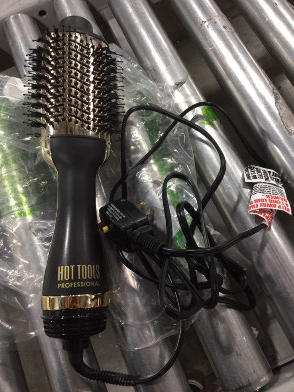 Photo 2 of Hot Tools 24K Gold One-Step Hair Dryer and Volumizer | Style and Dry, Professional Blowout with Ease
