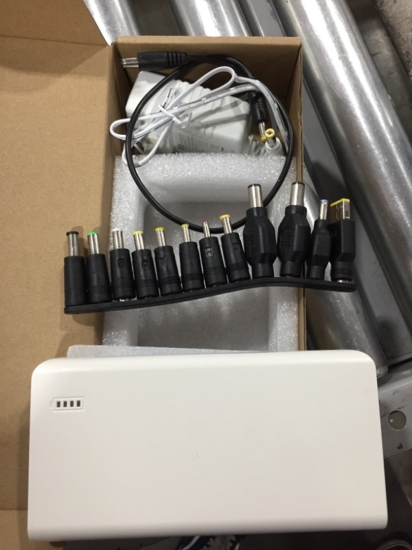 Photo 1 of TalentCell Lithium ion Battery Pack NB7101, Rechargeable 17500mAh 64.75Wh Li-ion Power Bank with DC 24/19/5V Output for Laptop, Notebook, Smartphone, Camera and More
