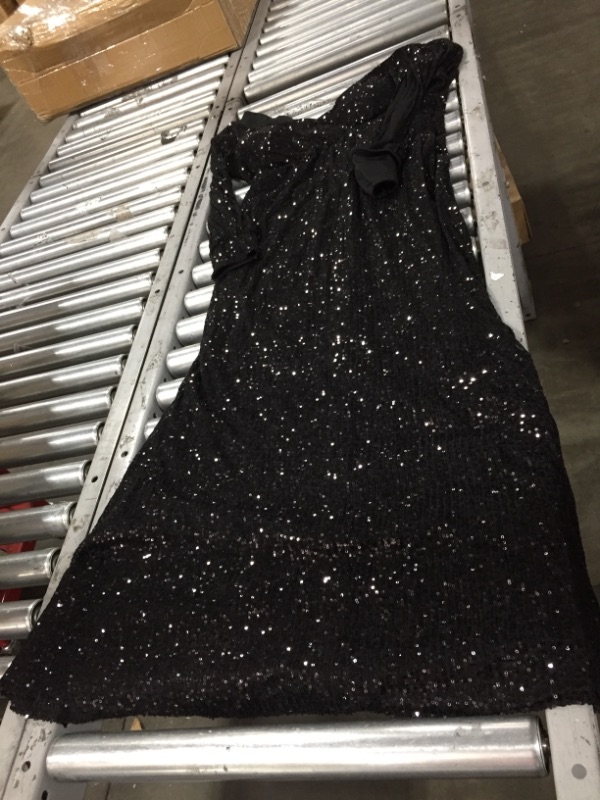 Photo 1 of Long sleeve sequin black dress size L