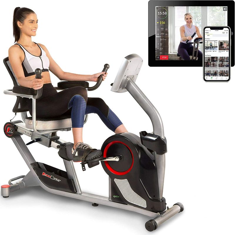 Photo 1 of (PARTS ONLY!!!!!!) Fitness Reality X-Class 450SL Bluetooth Smart Technology Magnetic Recumbent Exercise Bike with 24 Workout Programs and Free App