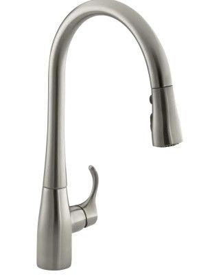 Photo 1 of Avery Pull-Down Spray Kitchen Faucet