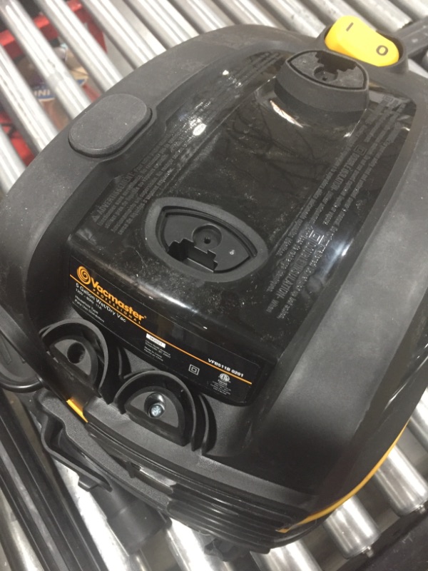 Photo 3 of  (PARTS ONLY) Vacmaster Wet And Dry Vacuum Black 5.5 Peak Horsepower 5 Gallon