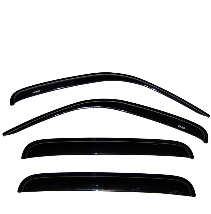 Photo 1 of Auto Ventshade AVS 94428 Original Ventvisor Side Window Deflector Dark Smoke, 4-Piece Set for 2002-2007 Jeep Liberty