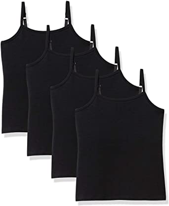 Photo 1 of Amazon Essentials Women's Slim-Fit Camisole, Pack of 4
SMALL 