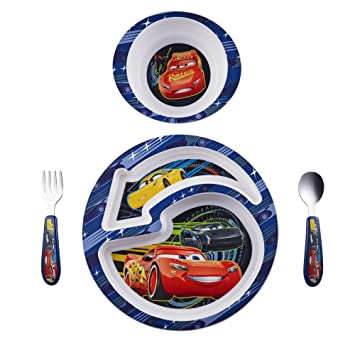 Photo 1 of The First Years Disney/Pixar Cars Feeding Set, 4 Piece
