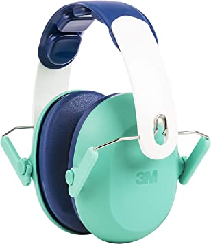 Photo 1 of 3M Kids Hearing Protection, Hearing Protection for Children with Adjustable Headband, Green, 22dB Noise Reduction Rating, Studying, Quiet, Concerts, Events, Fireworks, For Indoor and Outdoor Use
