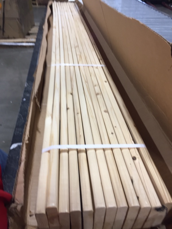 Photo 1 of Classic Brands Xtreme Heavy-Duty Solid Wood Bed Support Slats | Bunkie Board, King