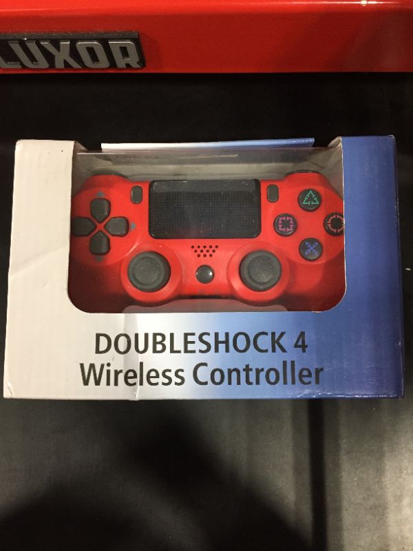 Photo 1 of Double Shock 4 Wireless Controller Red 