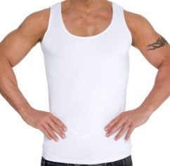 Photo 1 of LISH Men's Slimming Compression Body Shaper Gynecomastia Undershirt Tank M