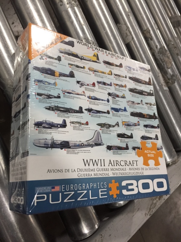 Photo 2 of EuroGraphics WWII Airplanes 300 Piece Puzzle (Small Box) Puzzle
