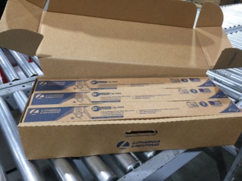 Photo 1 of Lithonia Lighting MNS5 1 14 LP Mini Strip 1-Light White Fluorescent Utility Light set of 6