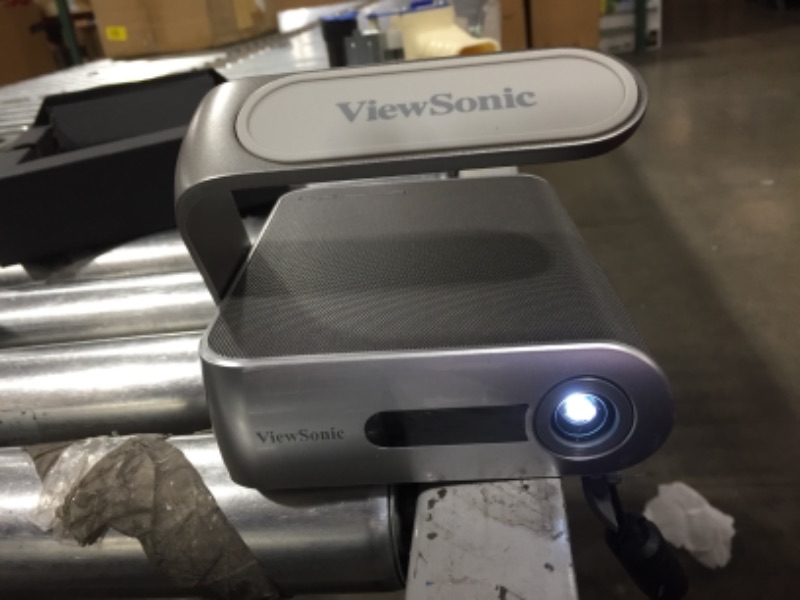 Photo 3 of ViewSonic M1+ Portable LED Projector with Auto Keystone, Dual Harman Kardon Bluetooth Speakers and HDMI, USB C, Stream Netflix with Dongle (M1PLUS),Portable with Wi-Fi