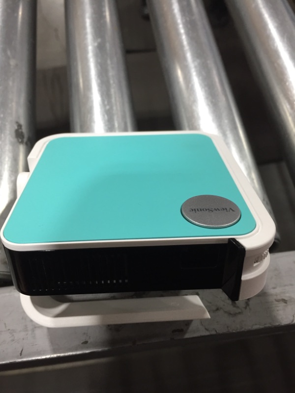 Photo 1 of ViewSonic - M1MINIPLUS WVGA Wireless Smart DLP Portable Projector - Teal