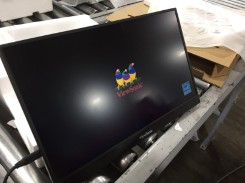 Photo 1 of ViewSonic VX1755 17 Inch 1080p Portable IPS Gaming Monitor with 144Hz, AMD FreeSync Premium, 2 Way Powered 60W USB C, Mini HDMI, and Built in Stand

