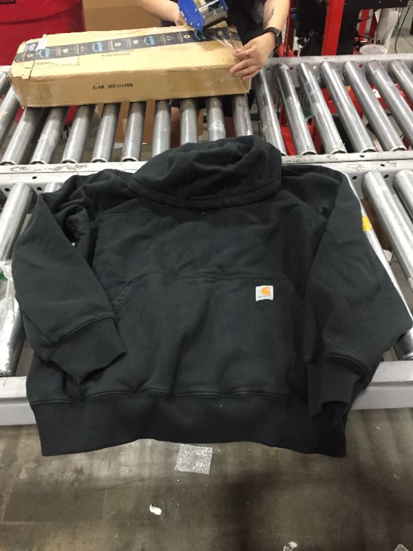 Photo 1 of Carhartt Men's Hoodie Half Zipper Black Large 