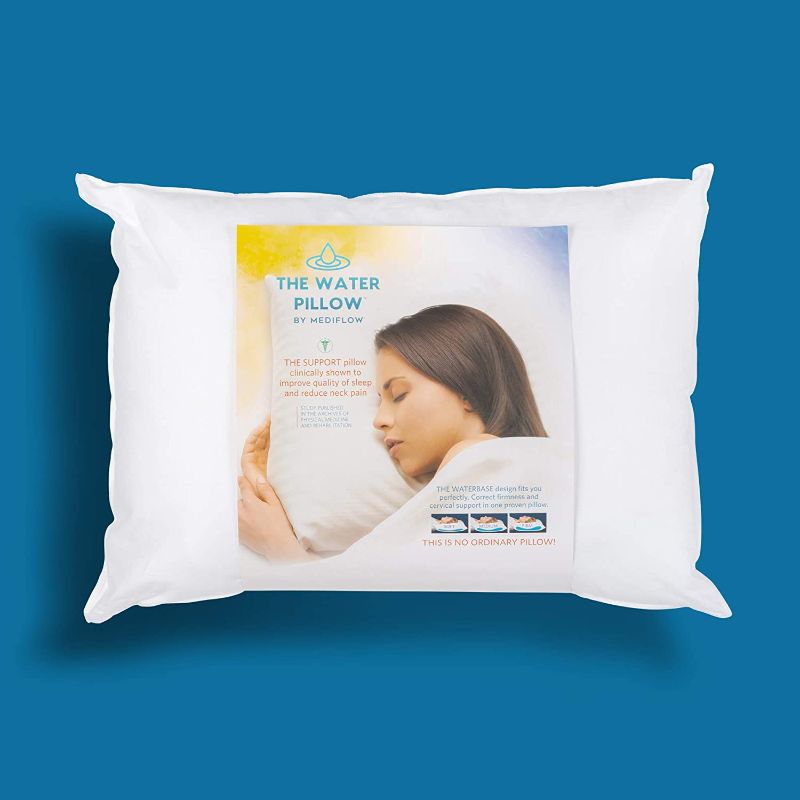 Photo 1 of Mediflow Fiber: The First & Original Water Pillow, clinically Proven to Reduce Neck Pain & Improve Sleep. Therapeutic, Ideal for People Looking for Proper Neck Support