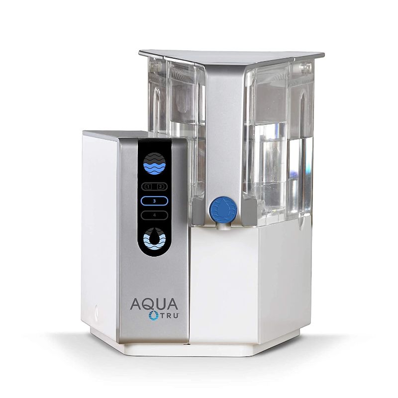 Photo 1 of AquaTru - Countertop Water Filtration Purification System with Exclusive 4-Stage Ultra Reverse Osmosis Technology (No Plumbing or Installation Required) | BPA Free 
