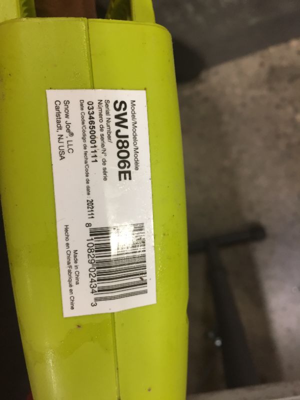 Photo 1 of Sun Joe SWJ806E 8-Inch 8.0 Amp 2-in-1 Convertible Pole Chain Saw, Green & Sun Joe 8-Inch Semi Chisel Pole Chain Saw Chain fits Sun Joe SWJ800E, SWJ802E & iON8PS
