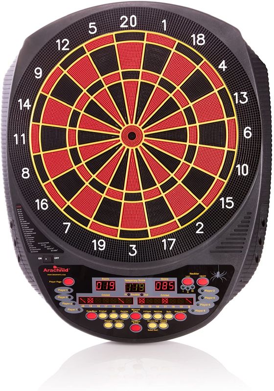 Photo 1 of Arachnid Inter-Active 3000 Recreational 13" Electronic Dartboard Features 27 Games with 123 Variation for up to 8 Players
