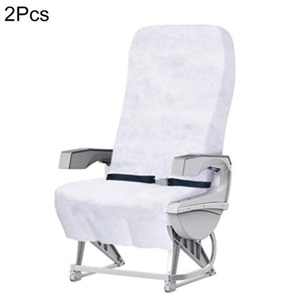 Photo 1 of 2PCS Airplane Seat Covers Universal Non-woven Chair Covers
