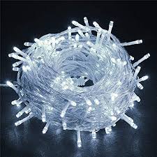 Photo 1 of Funpeny 300 LED Christmas String Lights, 100 FT Plug in Connectable Waterproof Fairy String Lights 