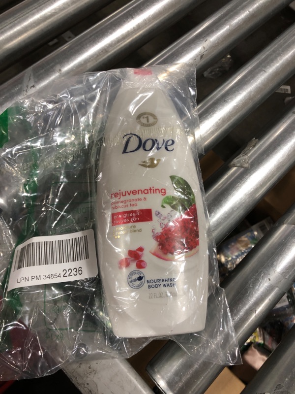 Photo 2 of Dove Rejuvenating Body Wash Energizes and Revives Dry Skin Pomegranate and Hibiscus Tea Cleanser That Effectively Washes Away Bacteria While Nourishing Your Skin 22 oz
