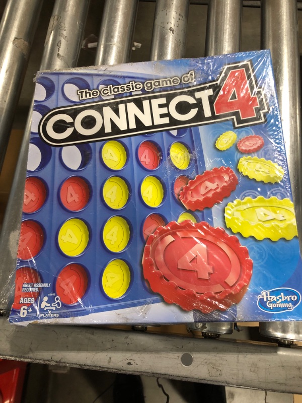 Photo 2 of Hasbro Gaming CONNECT 4 - Classic four in a row game - Board Games and Toys for Kids, boys, girls - Ages 6+
