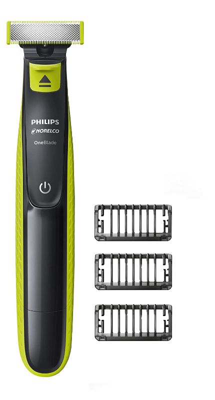 Photo 1 of Philips Norelco OneBlade Hybrid Electric Trimmer and Shaver, QP2520/90
