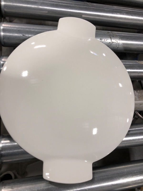 Photo 1 of 10' white ceramic lid 