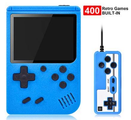 Photo 1 of Gamory Handheld Games, Retro Mini Game Player with 400 Classical Games, Support Two Players & Playing on TV, 800mAh Rechargeable Battery, Present for Kids And Adults
