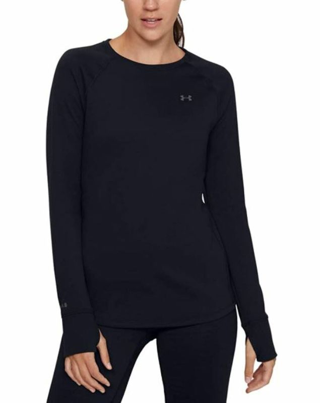 Photo 1 of Under Armour Women's Base 4.0 Crew Black Shirt

