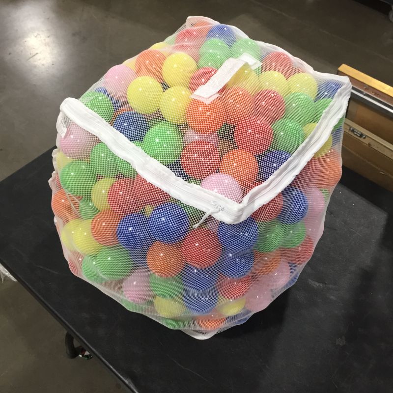 Photo 1 of Click N' Play Ball Pit Balls for Kids, Plastic Refill Balls, 200 Pack, Phthalate and BPA Free
