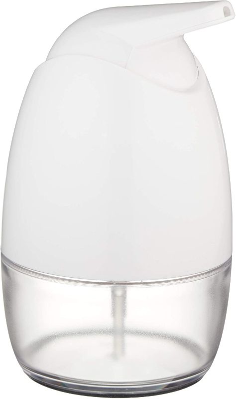 Photo 1 of Amazon Basics Pivoting Soap Pump Dispenser - White