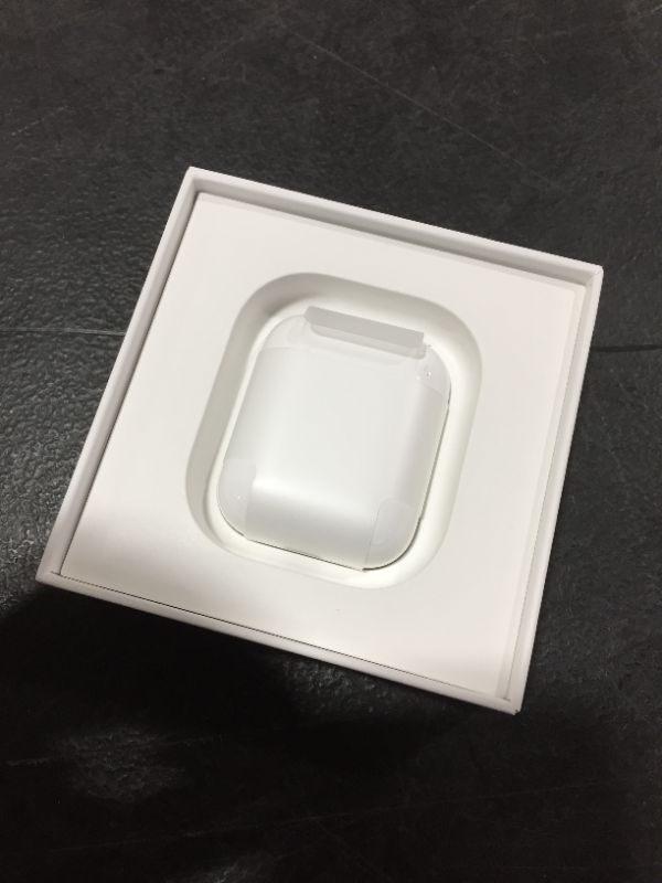 Photo 3 of Apple - AirPods with Charging Case (2nd generation) - White