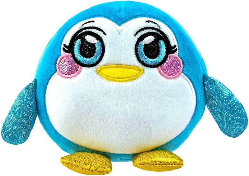 Photo 1 of Mushmeez Squeezy, Squishy, Moldable Plush, Stuffed Animal, Penguin