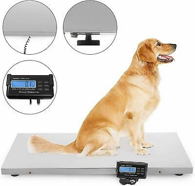 Photo 1 of 660lb x 0.2lb Digital Vet Livestock Scale Pet Scale 103*53cm Stainless Platform
