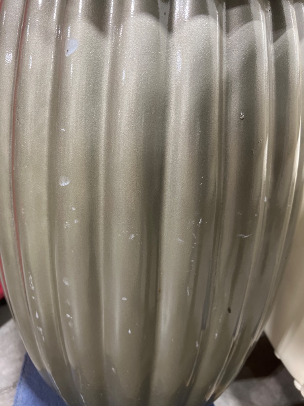 Photo 1 of MARBLE TOP END TABLE 23 Height 15 DIAMETER Inches