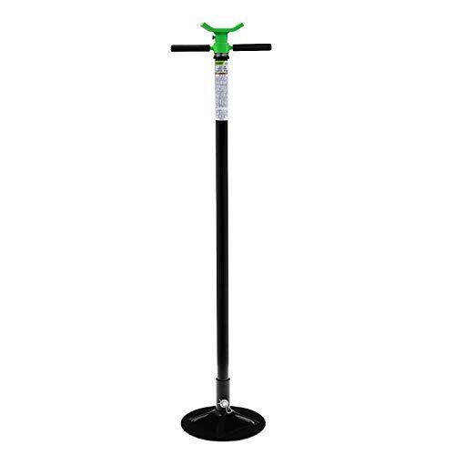 Photo 1 of Arcan Underhoist Support Stand, 3/4 Ton Capacity, 12 Inch Diameter Base, Contoured Saddle, Bearing Mounted Spin Handle, Supports Vehicle Components (A
