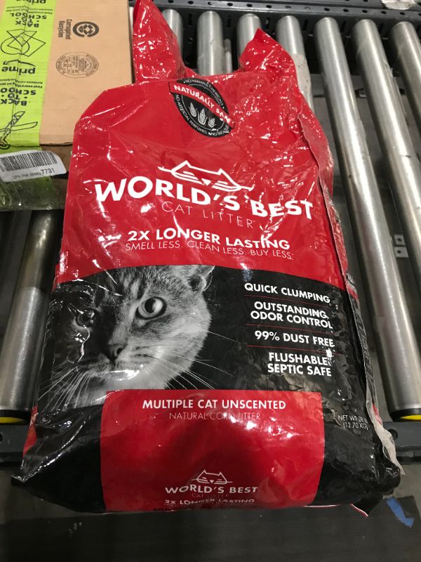 Photo 1 of World's Best Cat Litter Extra Strength 28 lbs
