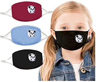 Photo 1 of Forent 3-Ply Reusable Face Mask - Breathable Comfort, Fully Machine Washable, Face Masks for Home Office Work Outdoors (Kids ( Black, Red, Blue ), Pack of 3)

