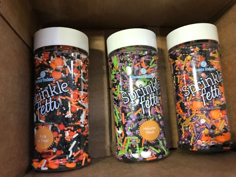 Photo 1 of 3 PACK HALLOWEEN SPRINKLES EXP SEPT 2022