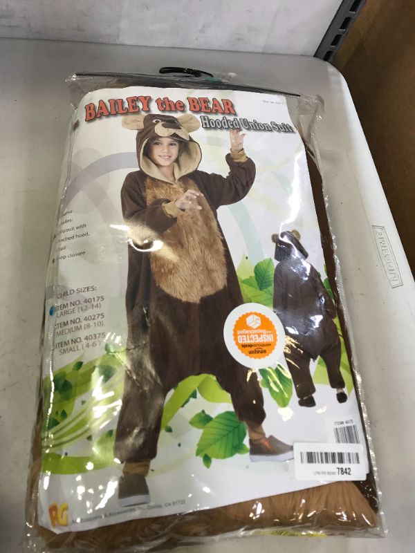 Photo 1 of BAILEY THE BEAR COSTUME SIZE LARGE 12-14