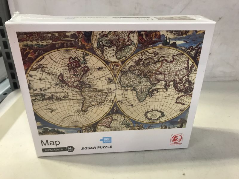 Photo 1 of MAP JIGSAW PUZZLE 1000 PC