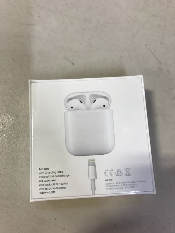 Photo 4 of Apple AirPods (2nd Generation) FACTORY SEALED 