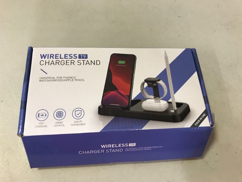 Photo 2 of WIRELESS T9 CHARGER STAND