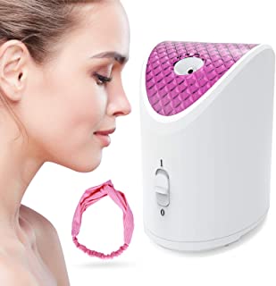 Photo 1 of Facial Steamer for Face Professional,Personal Home Face Sauna Humidifier,Portable Home Skin Spa Steamers,Hot Mist for Moisturizing and Blackheads Acne,Nano Ionic Face Steamer for Facial Deep Cleaning
